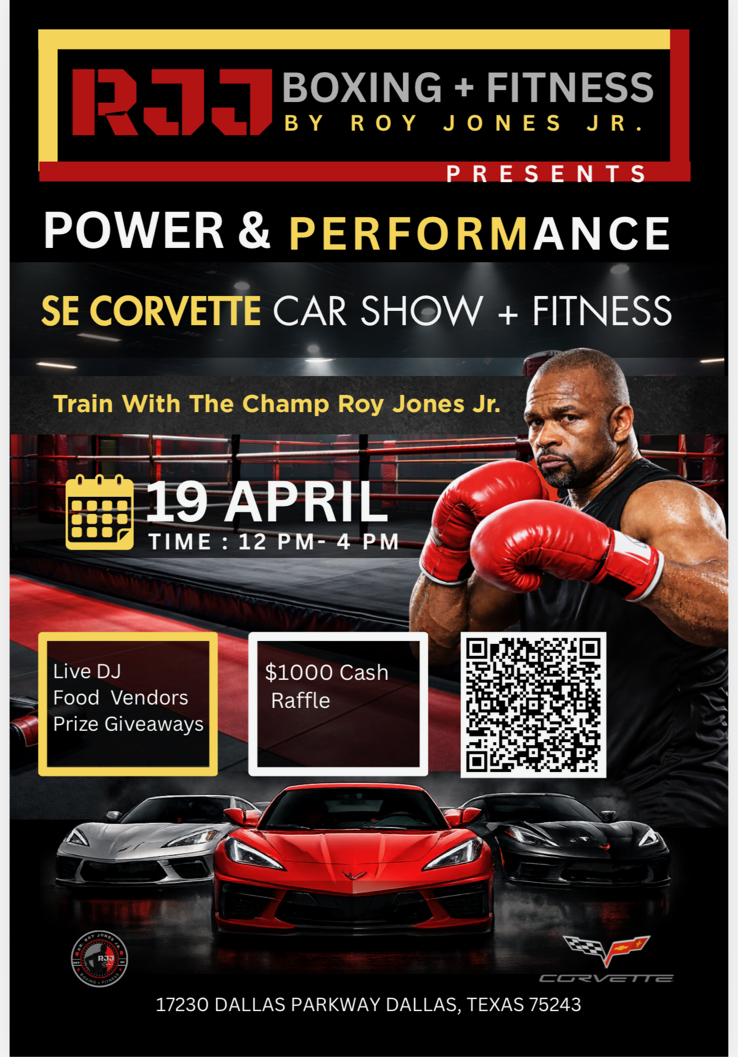 Power & Performance event flyer