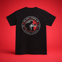 Black signature tee